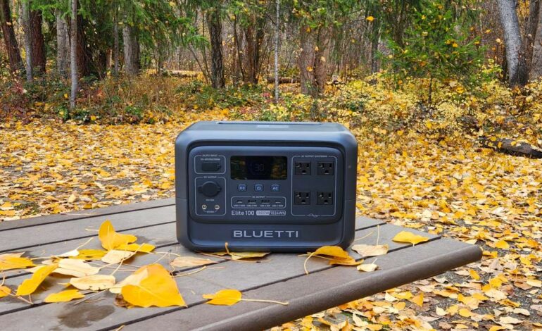 A Review Of The Picnic Perfect Bluetti Elite 100 V2