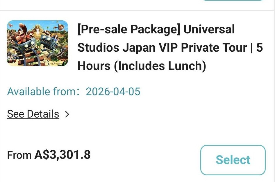 Universal Studios Japan VIP Pre-Sale Tour Beginners Guide
